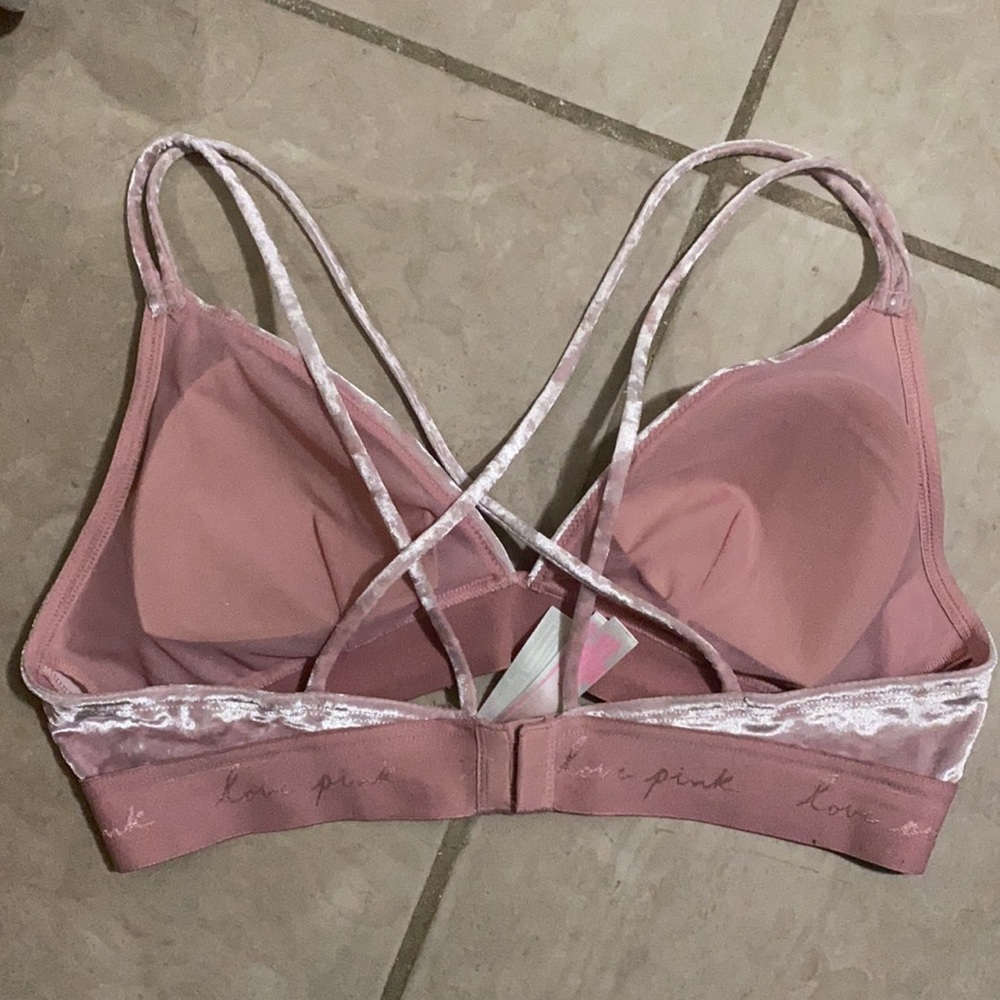 Velvet VS Pink bralette - Picture 2 of 3